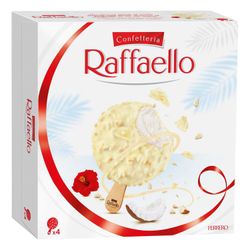 Helado Raffaello Multipack 280 g 4 un.