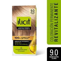 Tintura Ilicit Máximo Brillo 9/0 Rubio Extra Claro
