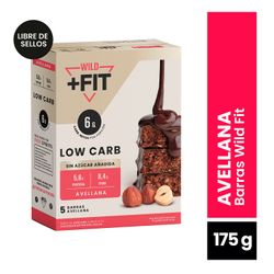 Barra Avellana Chocolate Wild Fit Low Carb 5 un. 175 g