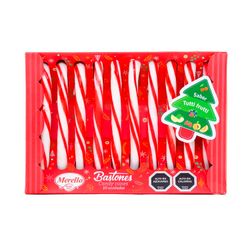 Bastones Caja Navideña 10 un.