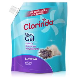 Cloro Gel Clorinda Lavanda 650 ml