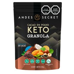 Granola Andes Secret Keto Choco 312 g