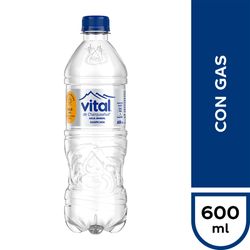 Agua Mineral Vital Gasificada 600 ml