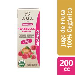 Jugo Ama Orgánico Manzana Frambuesa Amaranto 200 cc