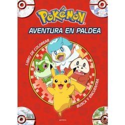 Libro Pokémon Aventuras en Paldea