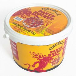 Pack Whisky Fireball Cinnamon Party Bucket 33° 20 Botellitas de 50 cc