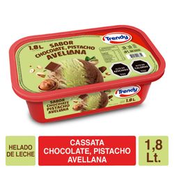 Helado Trendy Chocolate Pistacho Avellana 1.8 L