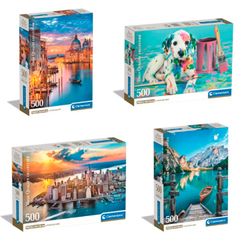 Puzzle Clementoni Compact 500 Piezas