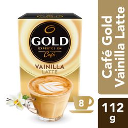 Café Sobres Gold Tentaciones Vainilla 8 un. 19 g, 120 g neto
