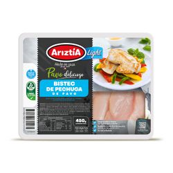 Bistec de Pechuga de Pavo Ariztía Light 450 g