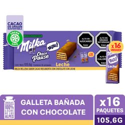 Galleta Milka Bis Bañada con Chocolate 105.6 g