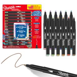 Marcadores Acrílicos Sharpie Punta Fina Colores de la Naturaleza 5 un.