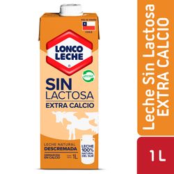 Leche Loncoleche Descremada Sin Lactosa Extra Calcio 1 L