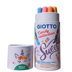 Marcador Soft Brush Candy Collection 8 un.