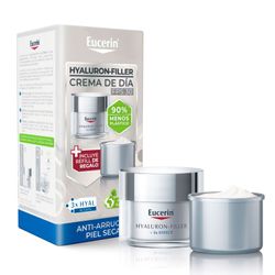 Pack Rutina Eucerin Hyaluron Filler Refill Antiarrugas 100 ml