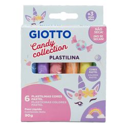 Plasticina Giotto Candy Collection 6 un.
