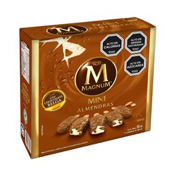 Helado Bresler Magnum Mini Almendras Multipack 60 ml 5 un.
