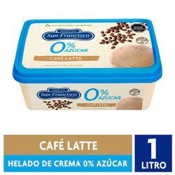 Helado San Francisco 0% Azúcar Café Latte 1 L