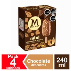 Pack 6 un. Helado Magnum Mini Chocolate 60 ml