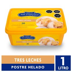 Helado San Francisco Tres Leches 1 L