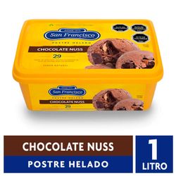 Helado San Francisco Chocolate Nuss 1 L