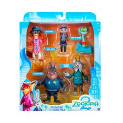 Figura Zootopia 8 cm Pack 5 un.
