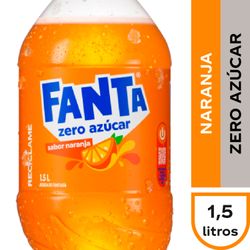 Bebida Fanta Sin Azúcar 1.5 L