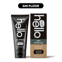 Pasta Dental Hello Carbón Activado con Flúor 113 g