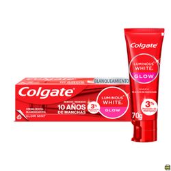 Pasta Dental Colgate Luminous White Glow 70 g