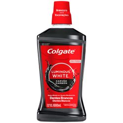 Enjuague Bucal Colgate Luminous White Charcoal 1 L