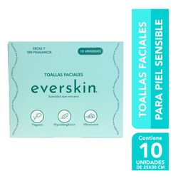 Toallas Faciales Everskin XL 10 un.