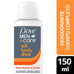 Desodorante Spray Dove Men Shea Cedar 150 ml