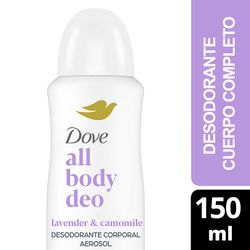 Desodorante Spray Dove All Body Lavander 150 ml