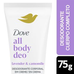 Desodorante Crema Dove All Body Lavander 75 g