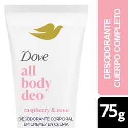Desodorante Crema Dove All Body Raspberry 75 g