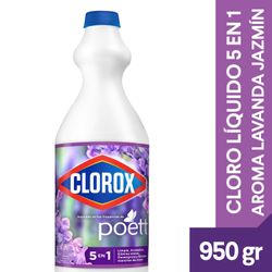 Cloro Clorox Flores de Lavanda 950 g