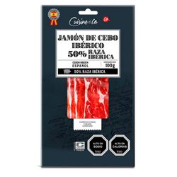 Jamón 50% Ibérico Cuisine & Co Premium 100 g - Jumbo - $7.990