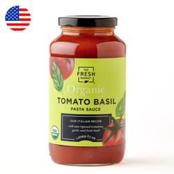 Salsa para Pasta The Fresh Market Orgánica Tomate Albahaca 708 g