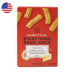 Galletas The Fresh Market Queso Sabor Bagel Spice 170 g