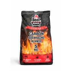 Carbón Quebracho Blanco 5 kg