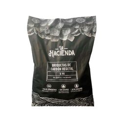 Briqueta de Carbón Vegetal La Hacienda 5 kg