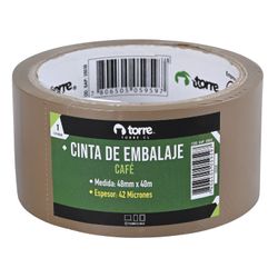 Cinta de Embalaje Torre Café 48 mm x 40 m
