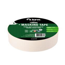 Cinta Masking Torre Crema 24 mm x 40 m
