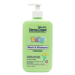 Shampoo Dermocream Baby Wash Caléndula 400 ml