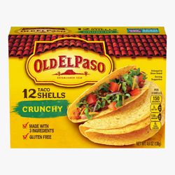 Taco Crunchy Old El Paso 130 g 12 un.