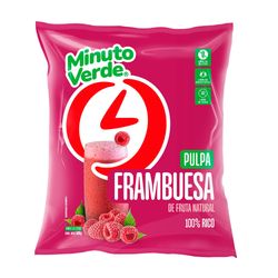 Pulpa de Frambuesa Minuto Verde 500 g