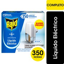 Insecticida Raid Líquido Eléctrico Repuesto + Aparato 6/cl