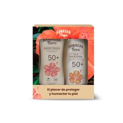 Pack Bloqueador Hawaiian Tropic FPS 50 + Spray FPS 50 180 ml