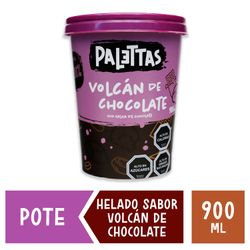Helado Palettas Volcán de Chocolate 900 ml