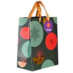 Bolsa de Regalo Navidad Tamaño M Village
